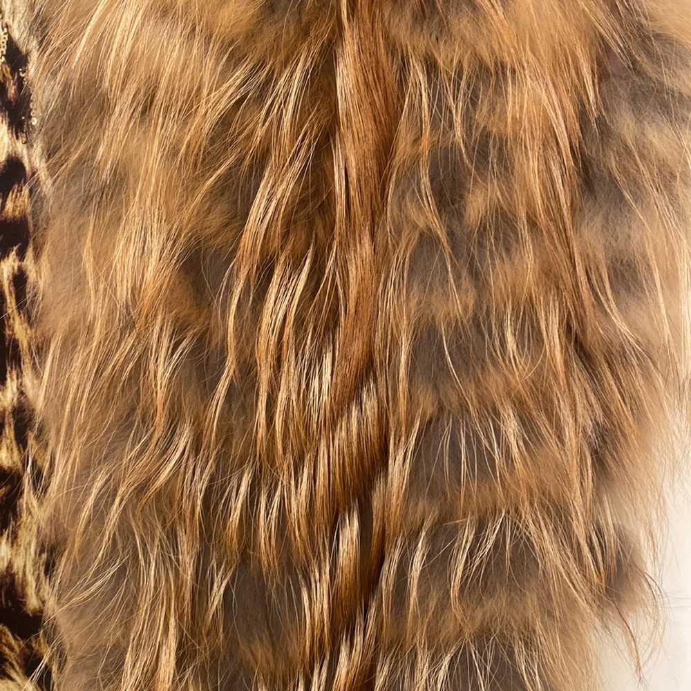 Just Cavalli arctic fox fur reversible vest, size S/M - Picture 4 of 16